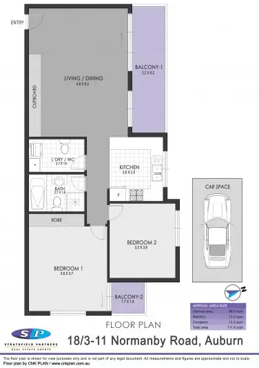 Sixth view of Homely apartment listing, 18/3-11 Normanby Road, Auburn NSW 2144