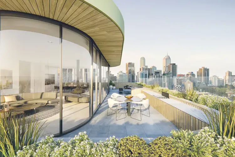 Third view of Homely apartment listing, 1403/690-694 Elizabeth Street, Melbourne VIC 3000