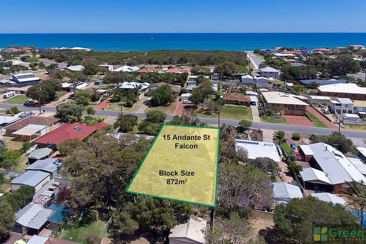 Main view of Homely land listing, 15 Andante Street, Falcon WA 6210