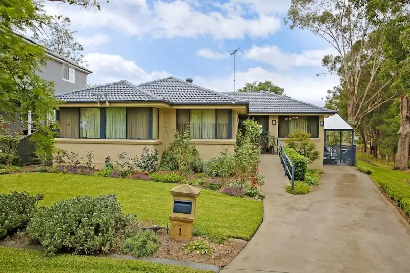 Main view of Homely house listing, 1 Macquarie Avenue, Camden NSW 2570