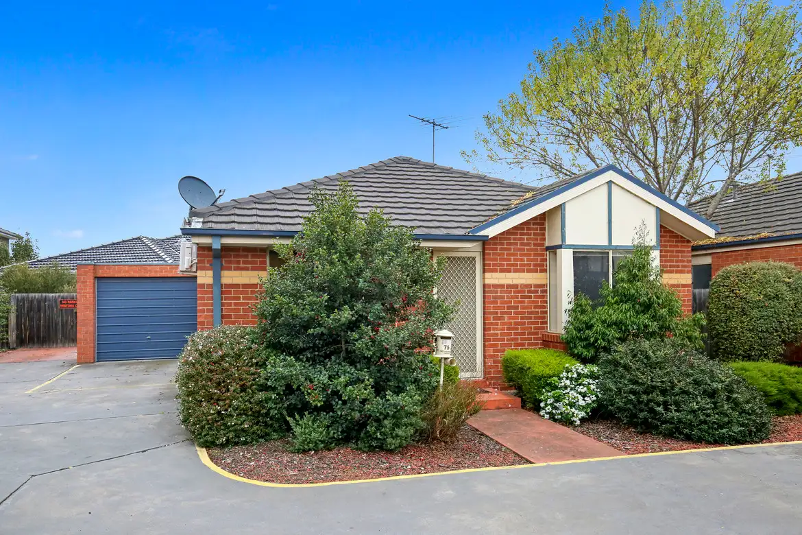 Main view of Homely unit listing, 75 Elinda Place, Reservoir VIC 3073