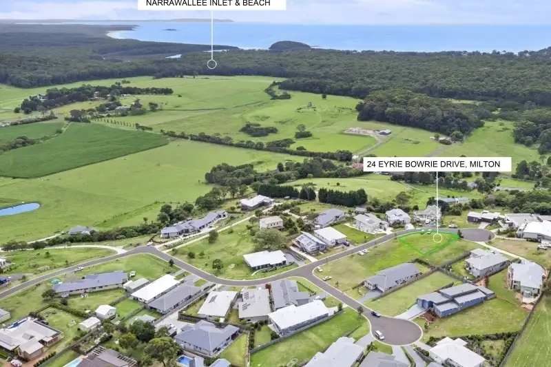 Main view of Homely land listing, 24 Eyrie Bowrie Drive, Milton NSW 2538