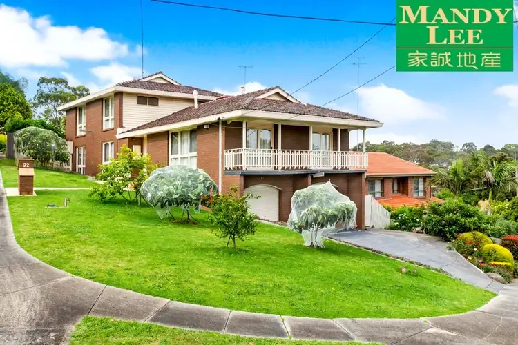 Main view of Homely house listing, 92 Dellfield Drive, Templestowe Lower VIC 3107