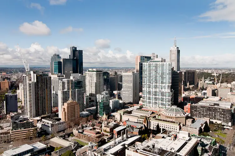 Main view of Homely apartment listing, 4004/483 Swanston Street, Melbourne VIC 3000