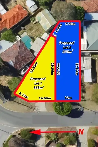 Second view of Homely land listing, LOT 2, 3 Madana Place, Craigie WA 6025