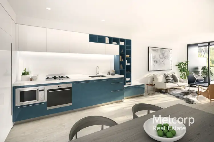 Second view of Homely apartment listing, 302/261-275 Abbotsford Street, North Melbourne VIC 3051
