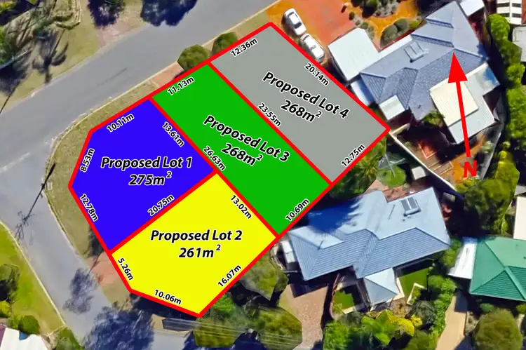 Main view of Homely land listing, LOT 1, 17 Madana Place, Craigie WA 6025