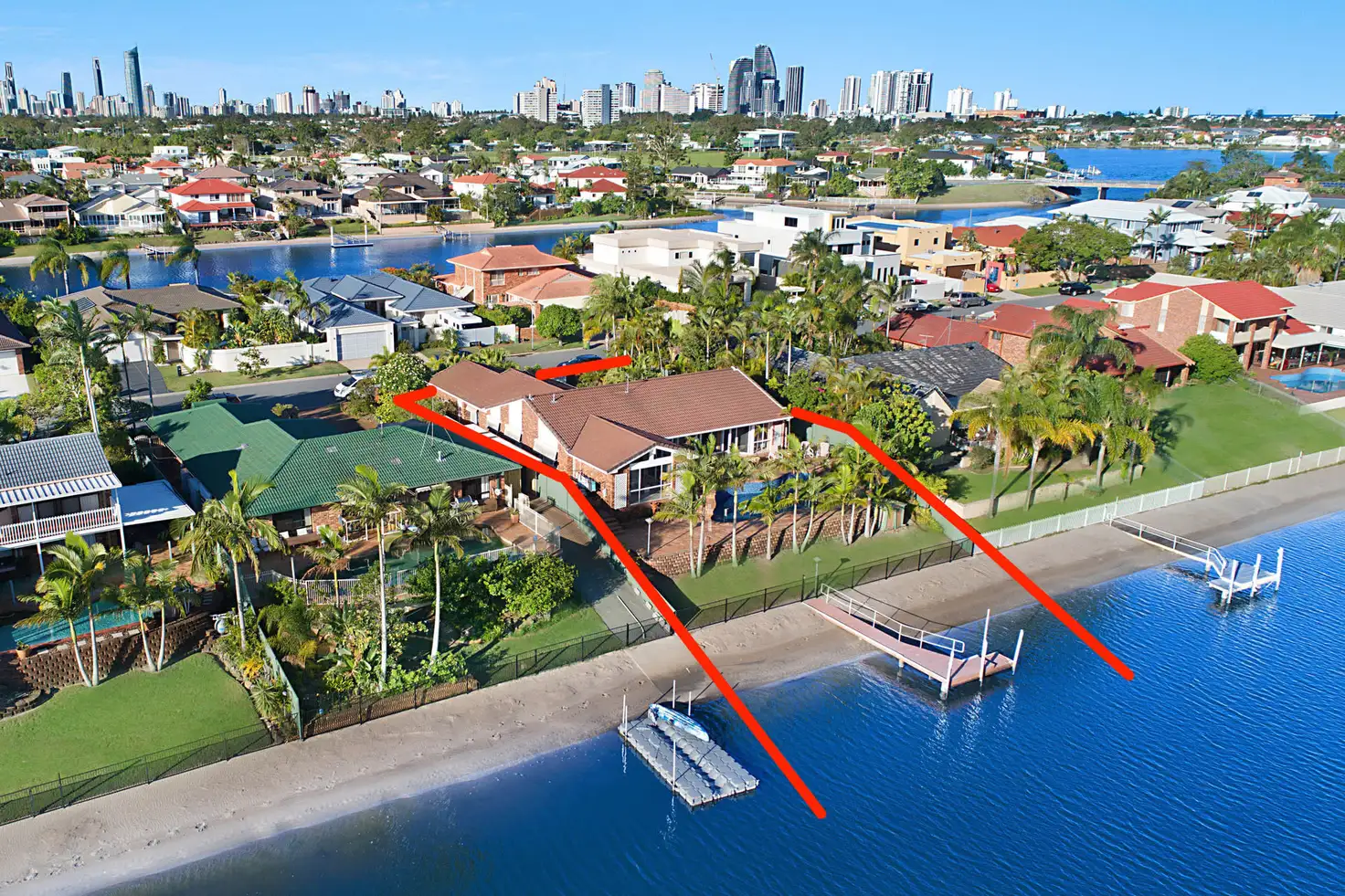 Main view of Homely house listing, 30 Saxonvale Terrace, Mermaid Waters QLD 4218