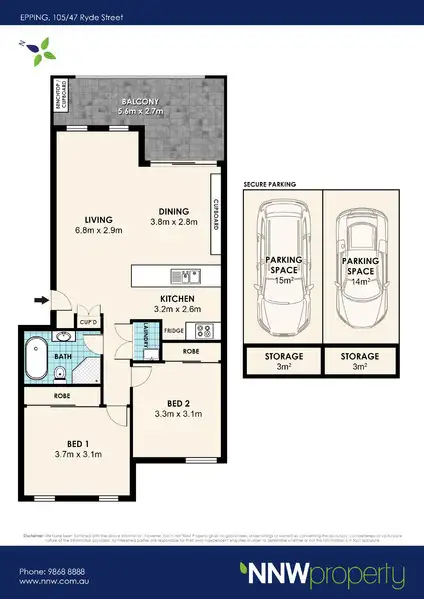 Sixth view of Homely unit listing, 105/47 Ryde Street, Epping NSW 2121