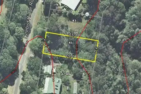 Second view of Homely land listing, 45 Lyrebird Ridge Road, Springbrook QLD 4213