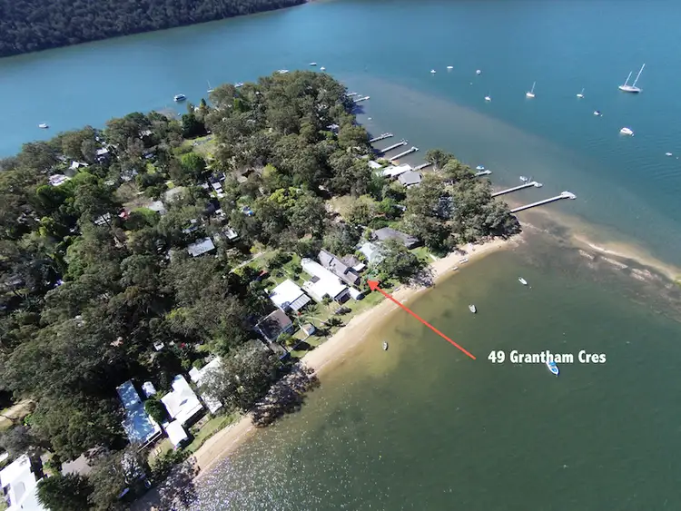 Second view of Homely house listing, 49 Grantham Crescent, Dangar Island NSW 2083
