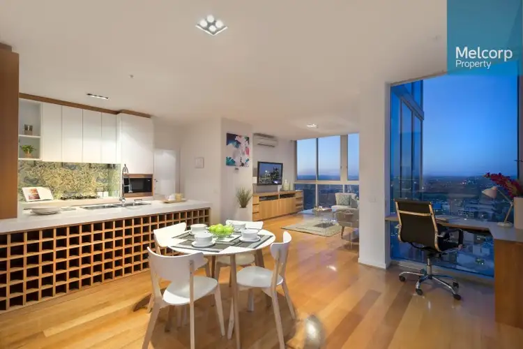 Main view of Homely apartment listing, 4402/483 Swanston Street, Melbourne VIC 3000