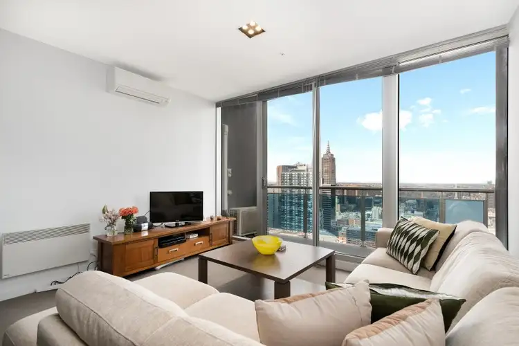 Main view of Homely apartment listing, 3702/483 Swanston Street, Melbourne VIC 3000