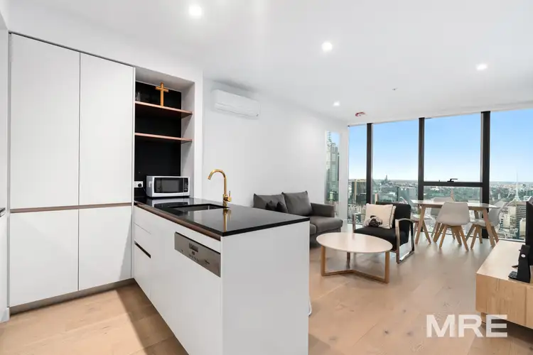Main view of Homely apartment listing, 3617/228 La Trobe Street, Melbourne VIC 3000