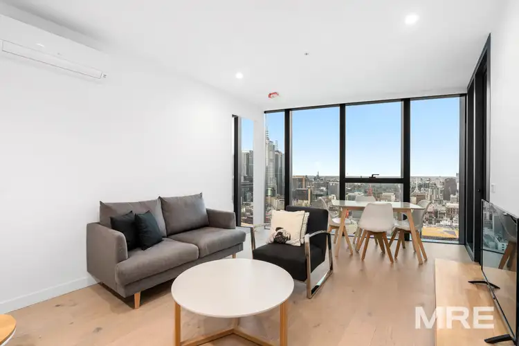 Second view of Homely apartment listing, 3617/228 La Trobe Street, Melbourne VIC 3000