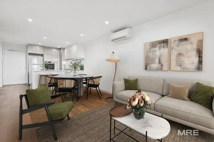 Second view of Homely apartment listing, 1203/58 Villiers Street, North Melbourne VIC 3051
