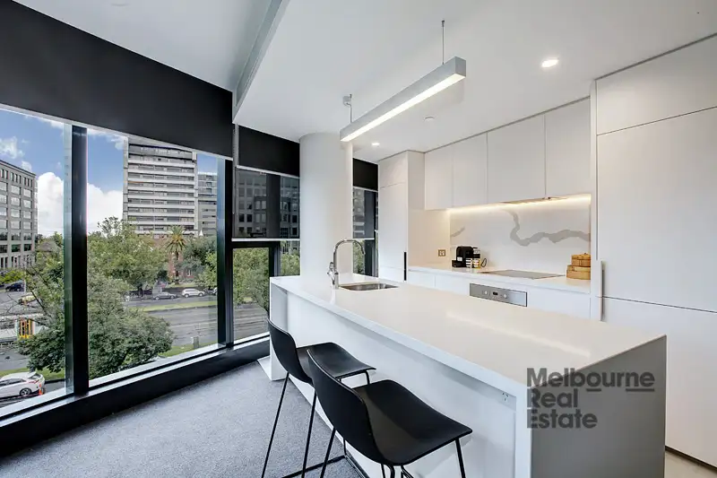 Main view of Homely apartment listing, 302/555 St Kilda Road, Melbourne VIC 3004