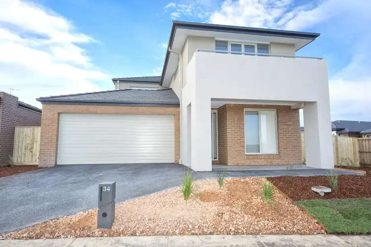 Main view of Homely house listing, 34 Butterscotch Esplanade (Lot 17010), Manor Lakes VIC 3024