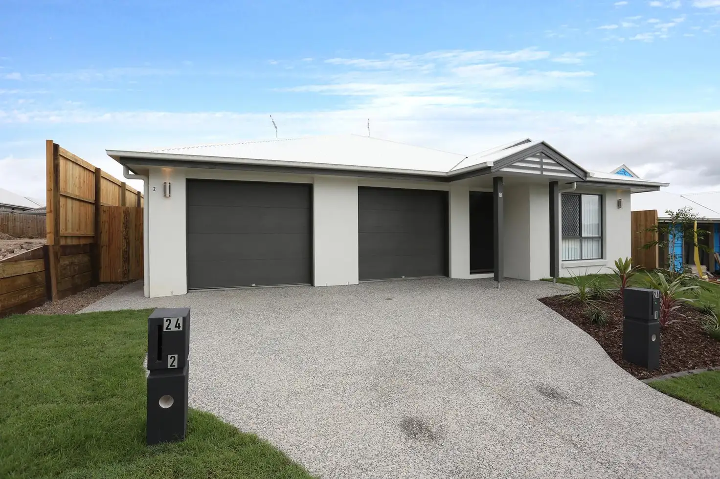 Main view of Homely semi-detached listing, 2/24 Parsons Street, Collingwood Park QLD 4301