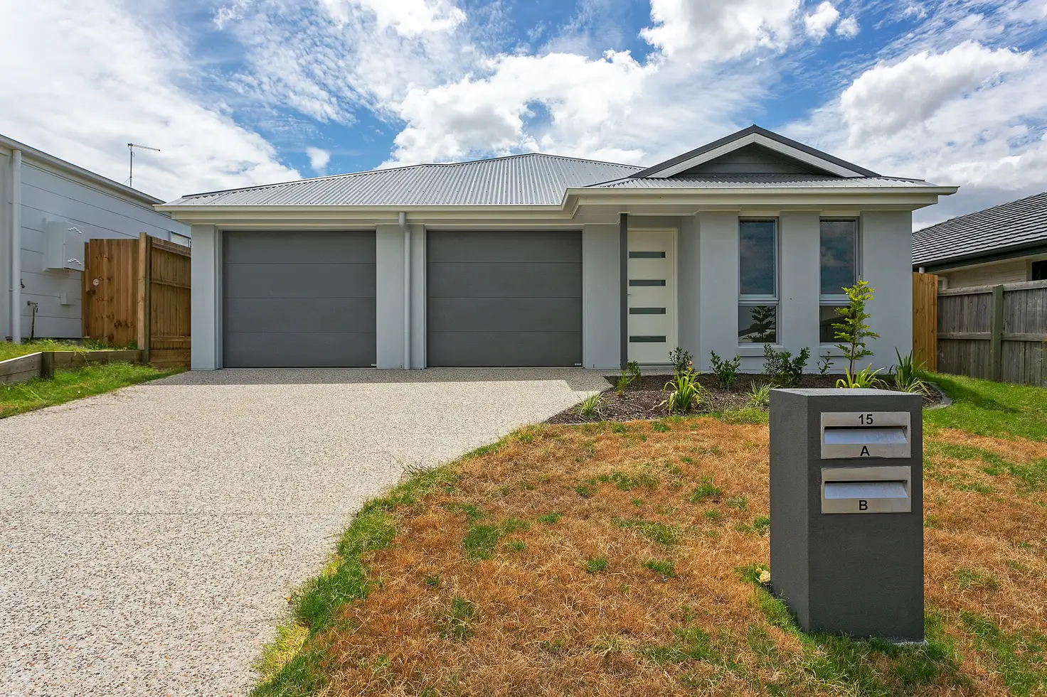Main view of Homely semi-detached listing, 15A Mount Bowen Street, Park Ridge QLD 4125