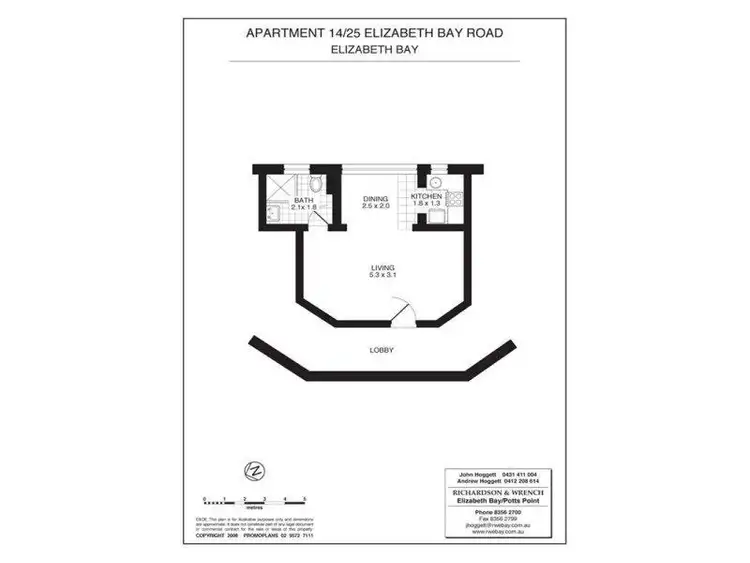 Fifth view of Homely apartment listing, 14/25 Elizabeth Bay Road, Elizabeth Bay NSW 2011