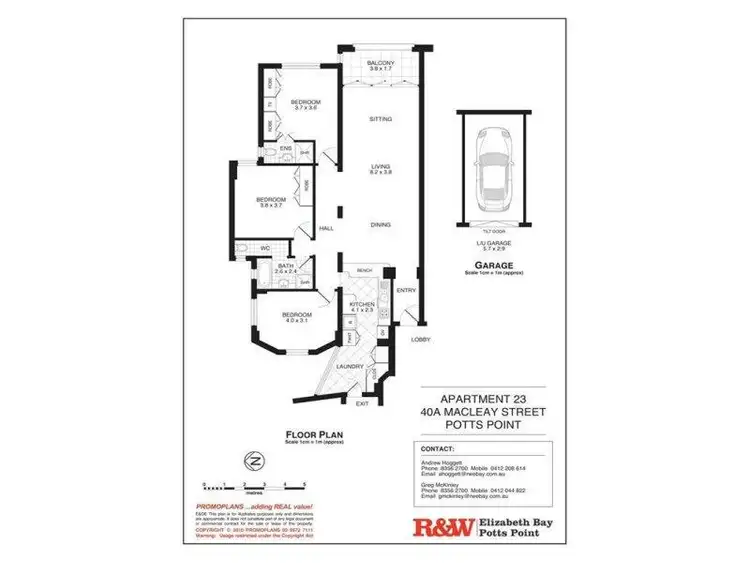 Fifth view of Homely apartment listing, 23/40A-42 Macleay Street, Potts Point NSW 2011
