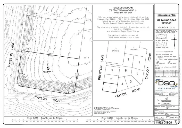Main view of Homely land listing, Lot 5 "Acres on Taylor", Veteran QLD 4570