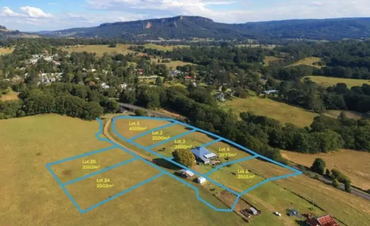 Second view of Homely land listing, LOT Lot 3, 4 Blue Knob Road, Nimbin NSW 2480