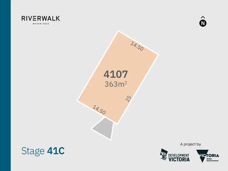 Main view of Homely land listing, Lot 4107 (Riverwalk) Steer Street, Werribee VIC 3030