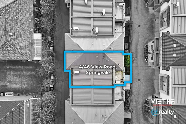 Third view of Homely townhouse listing, 4/46 View Road, Springvale VIC 3171