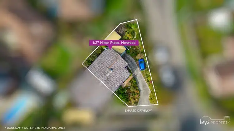 Second view of Homely unit listing, 1/27 Hilton Place, Norwood TAS 7250