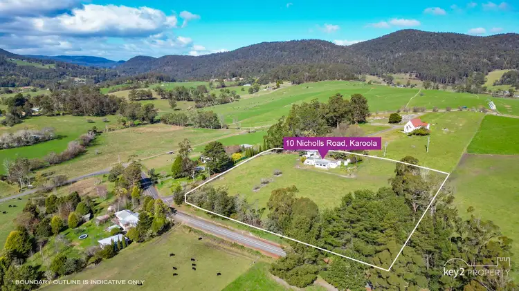 Second view of Homely house listing, 10 Nicholls Road, Karoola TAS 7267