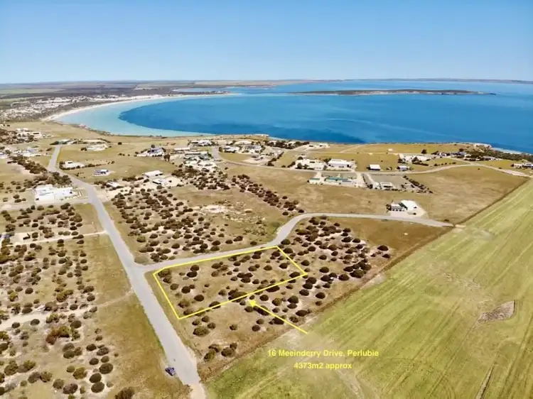 Main view of Homely land listing, 16 Meeinderry Drive, Perlubie SA 5680