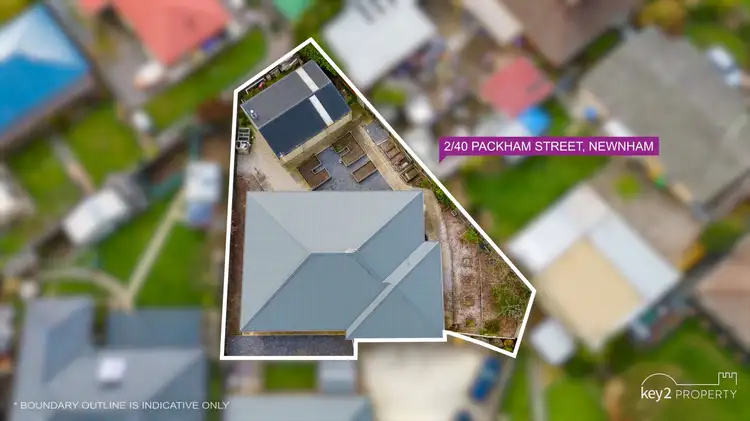 Second view of Homely house listing, 2/40 Packham Street, Newnham TAS 7248