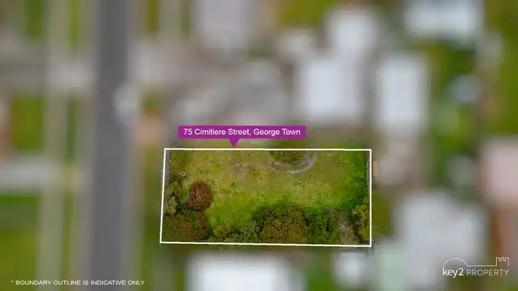 Main view of Homely land listing, 75 Cimitiere Street, George Town TAS 7253