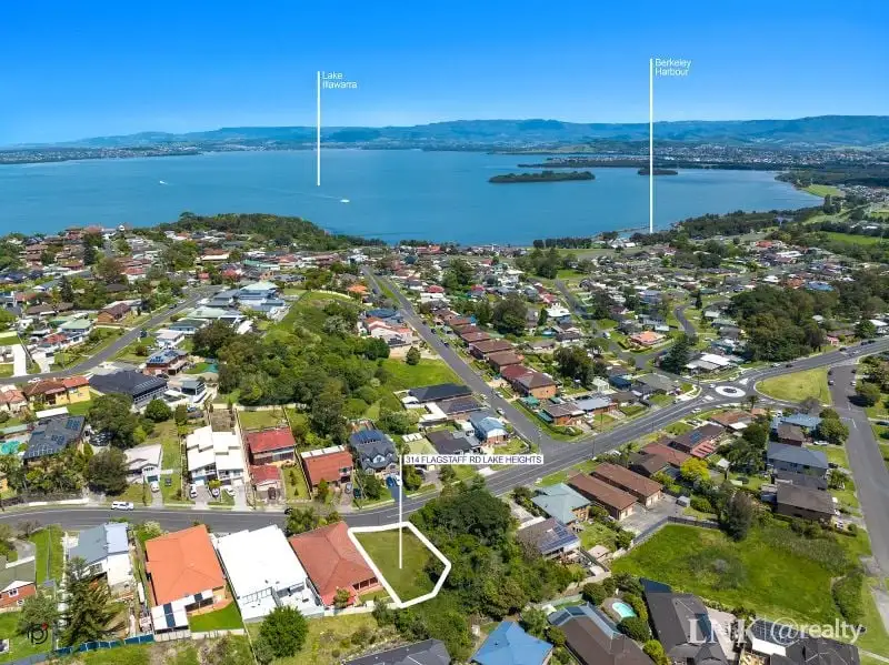Main view of Homely land listing, 314 Flagstaff Road, Lake Heights NSW 2502