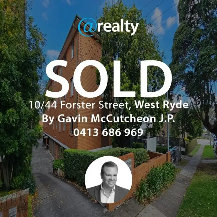 Main view of Homely apartment listing, 10/44 Forster Street, West Ryde NSW 2114