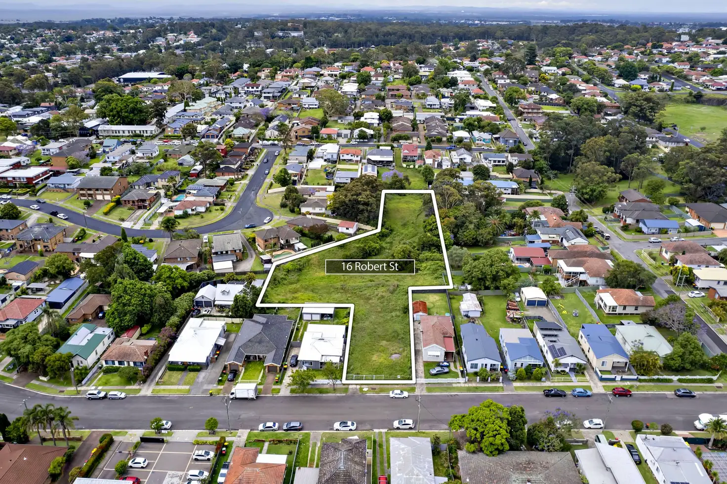Main view of Homely land listing, 16 Robert Street, Jesmond NSW 2299
