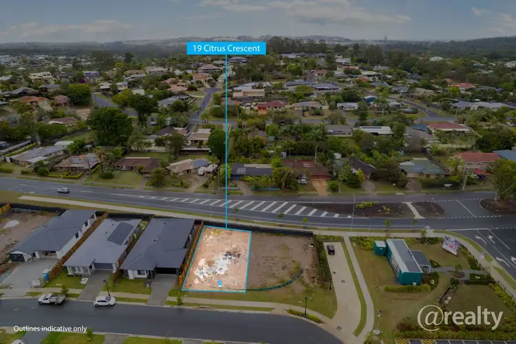 Main view of Homely land listing, 19 Citrus Crescent, Collingwood Park QLD 4301