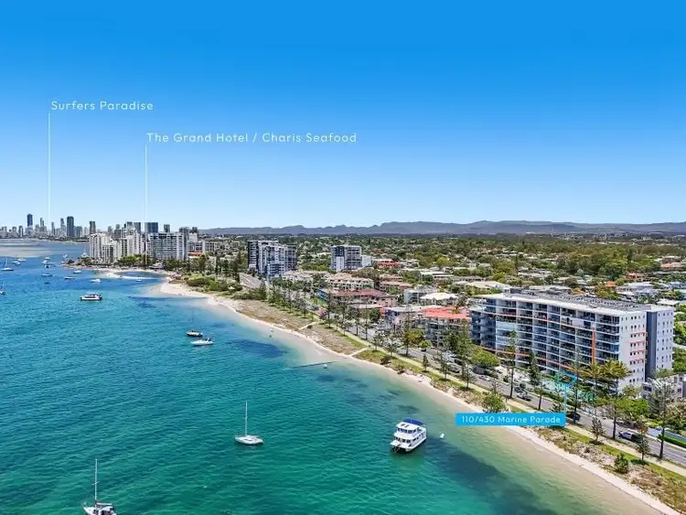 Second view of Homely apartment listing, 110/430 Marine Pde, Biggera Waters QLD 4216