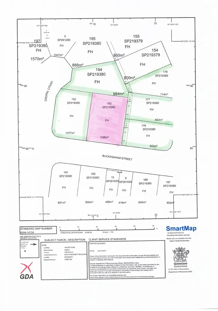 Main view of Homely land listing, 68 Buckingham Street, Kingaroy QLD 4610