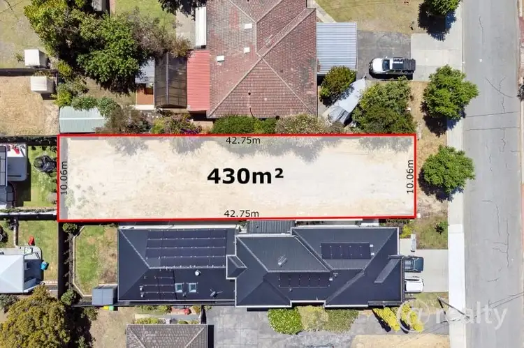 Main view of Homely land listing, 63B Virgil Avenue, Yokine WA 6060