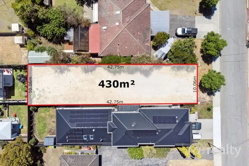 Main view of Homely land listing, 63B Virgil Avenue, Yokine WA 6060