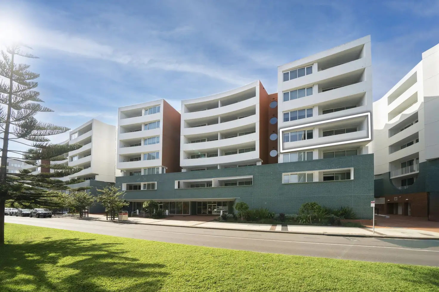 Main view of Homely apartment listing, 307/23 Honeysuckle Drive, Newcastle NSW 2300