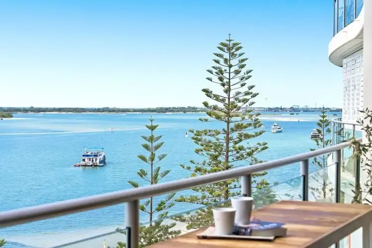 Second view of Homely apartment listing, 614/430 Marine Parade, Biggera Waters QLD 4216