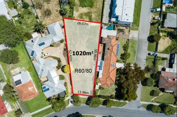 Main view of Homely land listing, 9 Frederic Street, Midland WA 6056