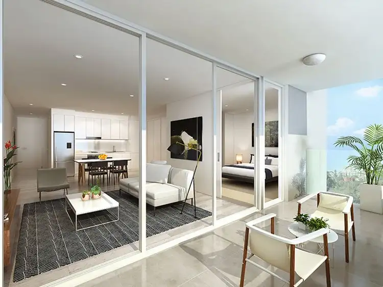 Second view of Homely apartment listing, 707/1-9 Beresford Street, Newcastle West NSW 2302