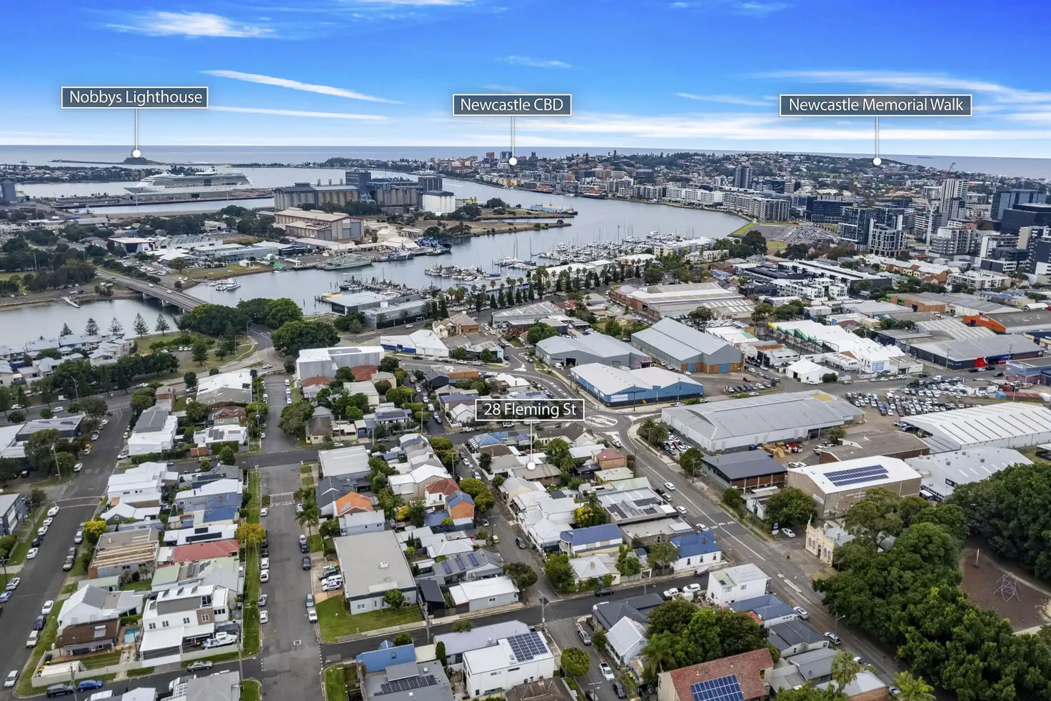 Main view of Homely house listing, 28 Fleming Street, Wickham NSW 2293