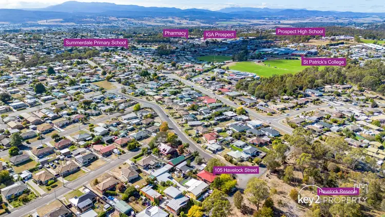 Second view of Homely house listing, 105 Havelock Street, Summerhill TAS 7250