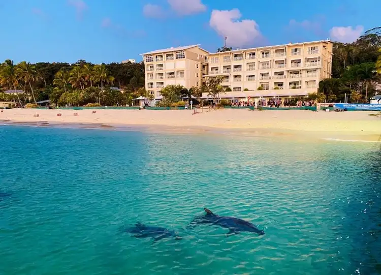 Second view of Homely apartment listing, 7/11 Beach Walk, Tangalooma QLD 4025